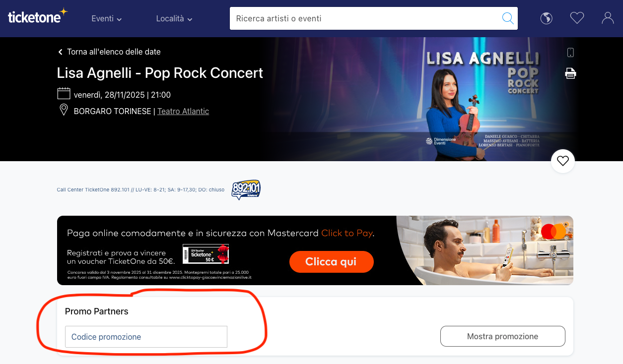 Lisa Agnelli Concerto