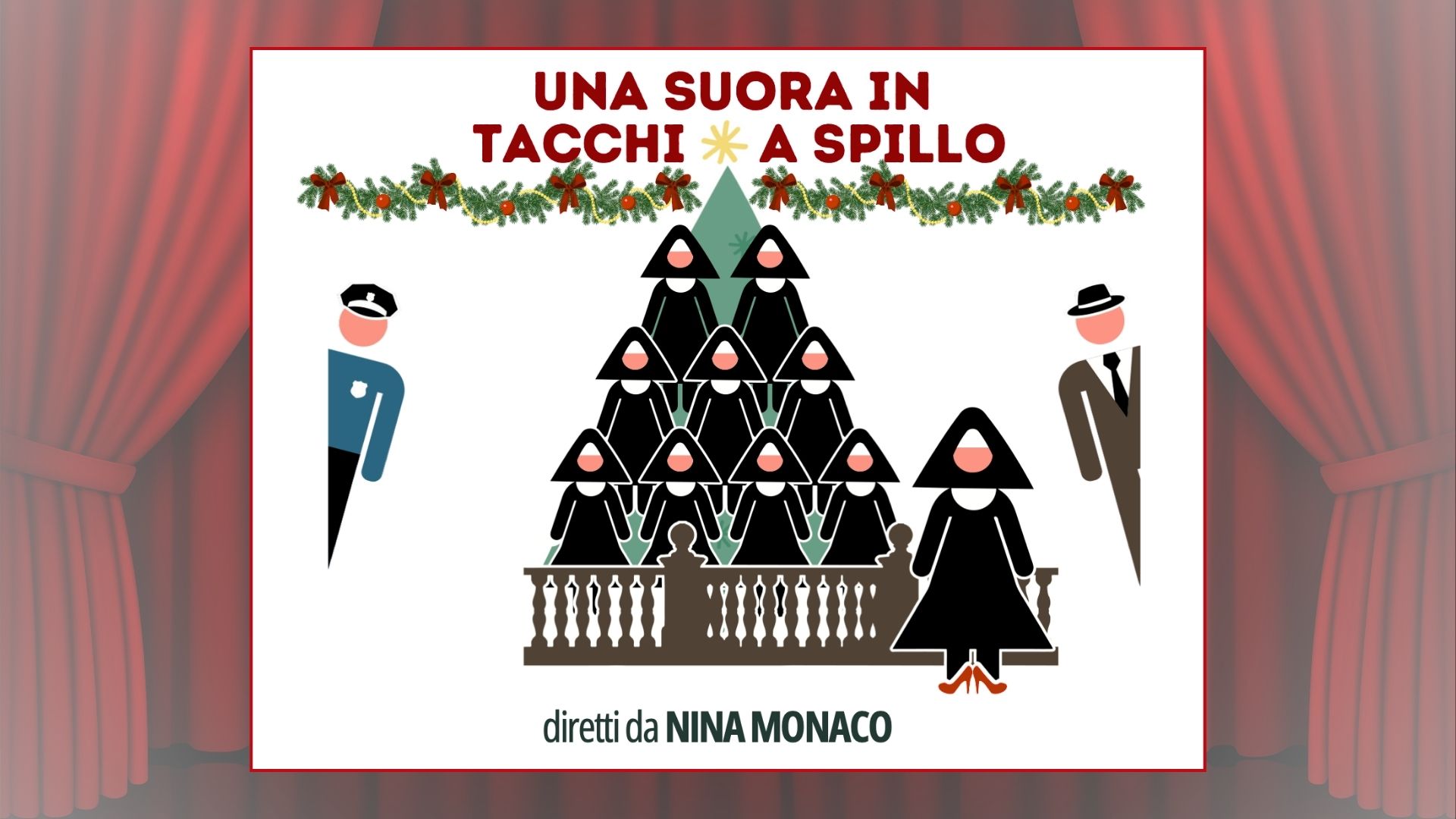 Locandina Spettacolo Una suora in tacchi a spillo