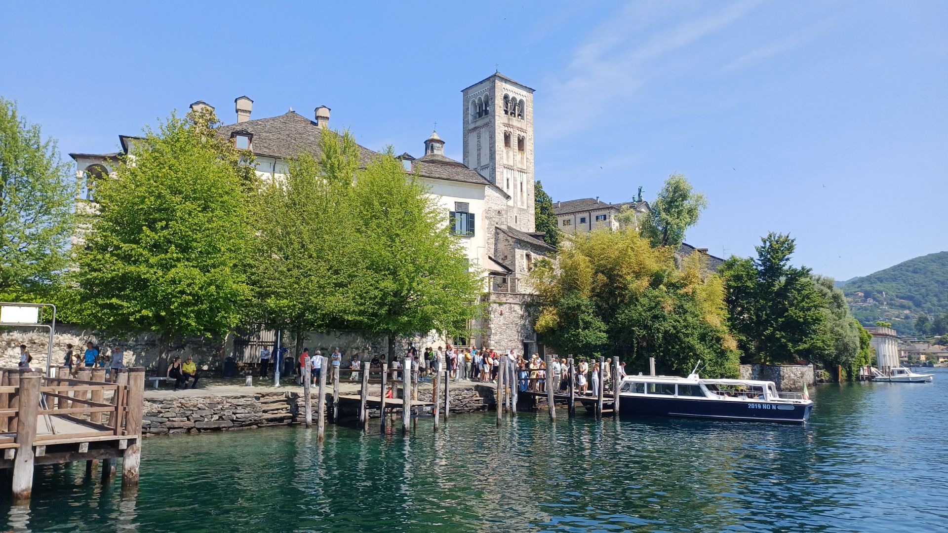 Foto ricordo della gita al Lago d'Orta